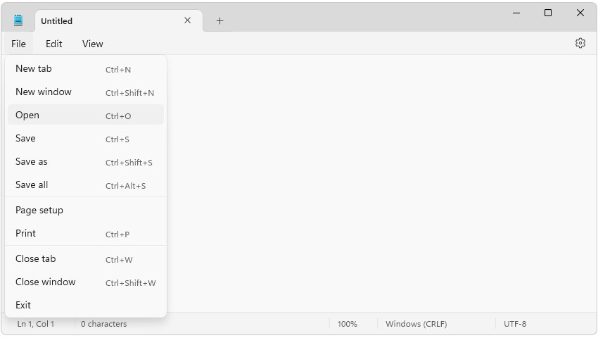 باز کردن دایرکتوری فایل Hosts