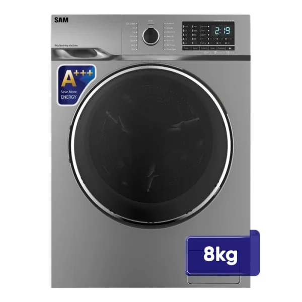 ماشین لباسشویی 8 کیلوگرم اتوماتیک سام مدل BL-Q1475I ظرفیت 8 کیلوگرم