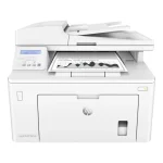 پرینتر اچ پی تک رنگ سه کاره با چاپ لیزری مدل LaserJet Pro MFP M227sdn، سایز چاپ A4، مجهز به تغذیه خودکار ADF، دارای اتصال شبکه، قابلیت چاپ دو رو