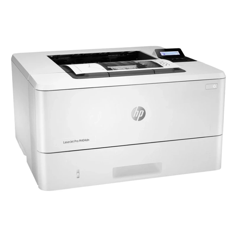 پرینتر اچ پی تک رنگ تک کاره با چاپ لیزری مدل LaserJet Pro M404dn، سایز چاپ A4، قابلیت چاپ دو رو، سرعت چاپ بالا، کیفیت چاپ عالی