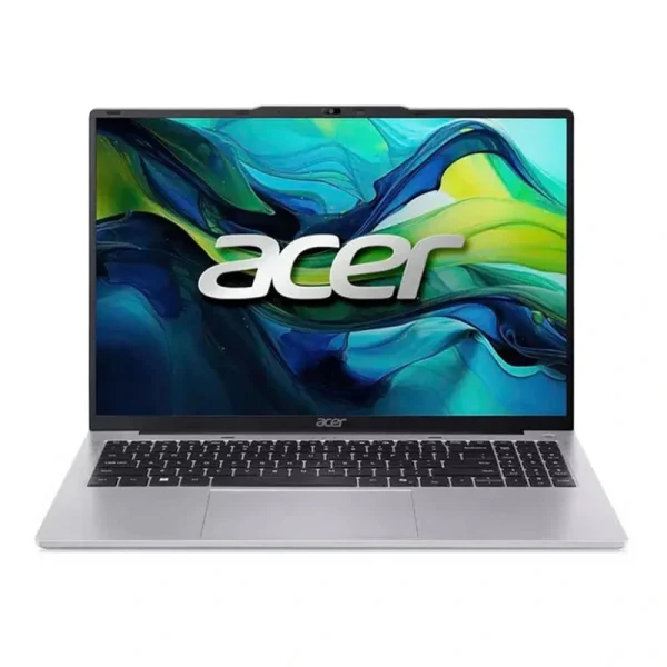 لپ‌تاپ ایسر مدل Aspire Lite AL16 52P 32E3 با پردازنده Core i3-1305U، رم DDR5 16GB با فرکانس 4800MHz، حافظه SSD با ظرفیت 512GB، نمایشگر 16 اینچ IPS، کاستوم‌شده