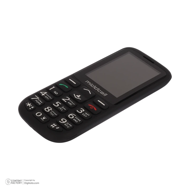 گوشی موبایل میدسل مدل M230 دو سیم کارت ظرفیت 32 مگابایت و رم 32 مگابایت - به همراه هدیه سیمکارت آرین تل با 230 دقیقه مکالمه و 230 عدد پیامک رایگان